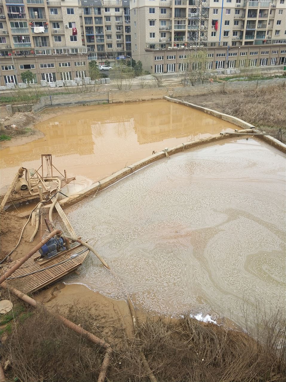 于都沉淀池淤泥清理-厂区废水池淤泥清淤