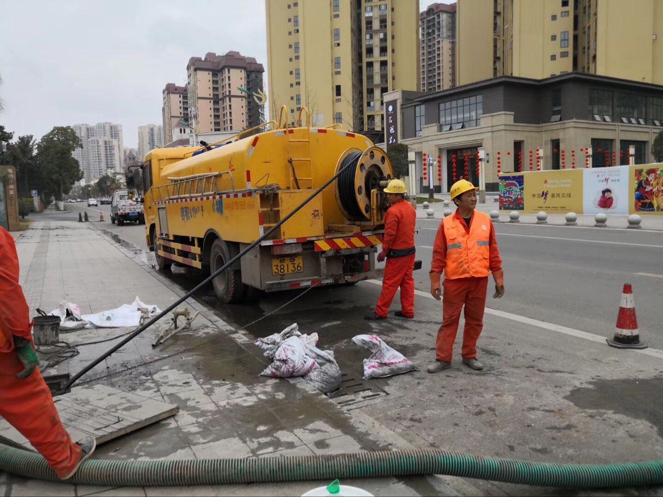 于都排污管道清淤-管道清洗